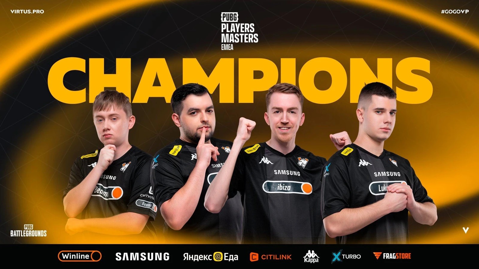 Virtus.pro social media content