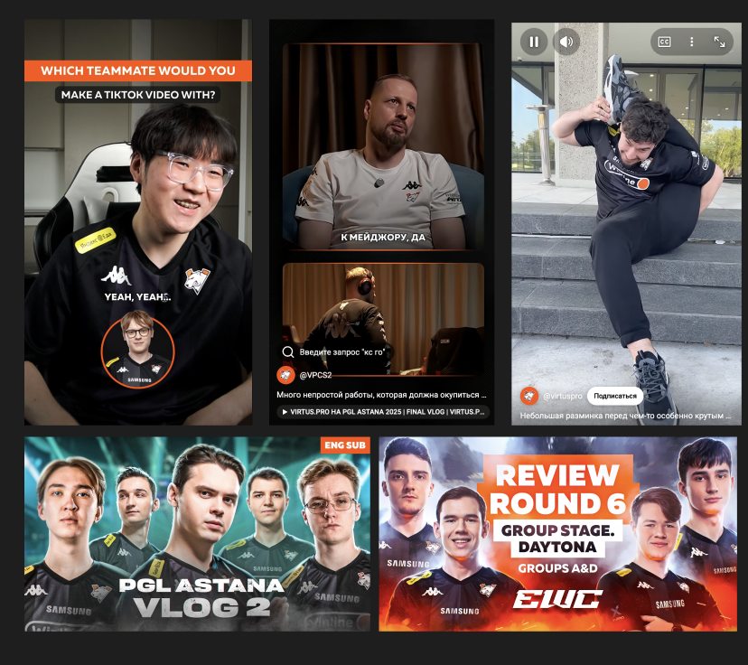Virtus.pro video format